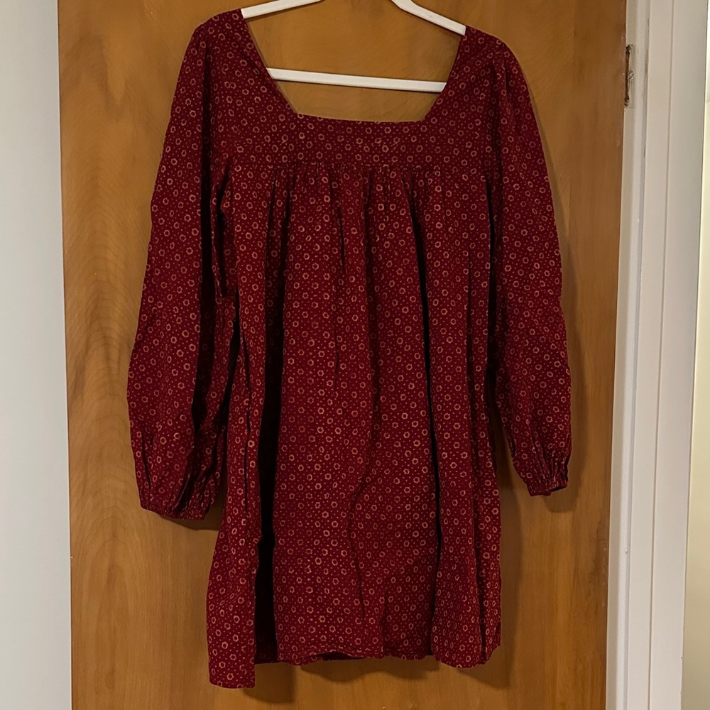 Christy Dawn Sabrina Dress in Red Petunia Dot - Picture 7 of 7
